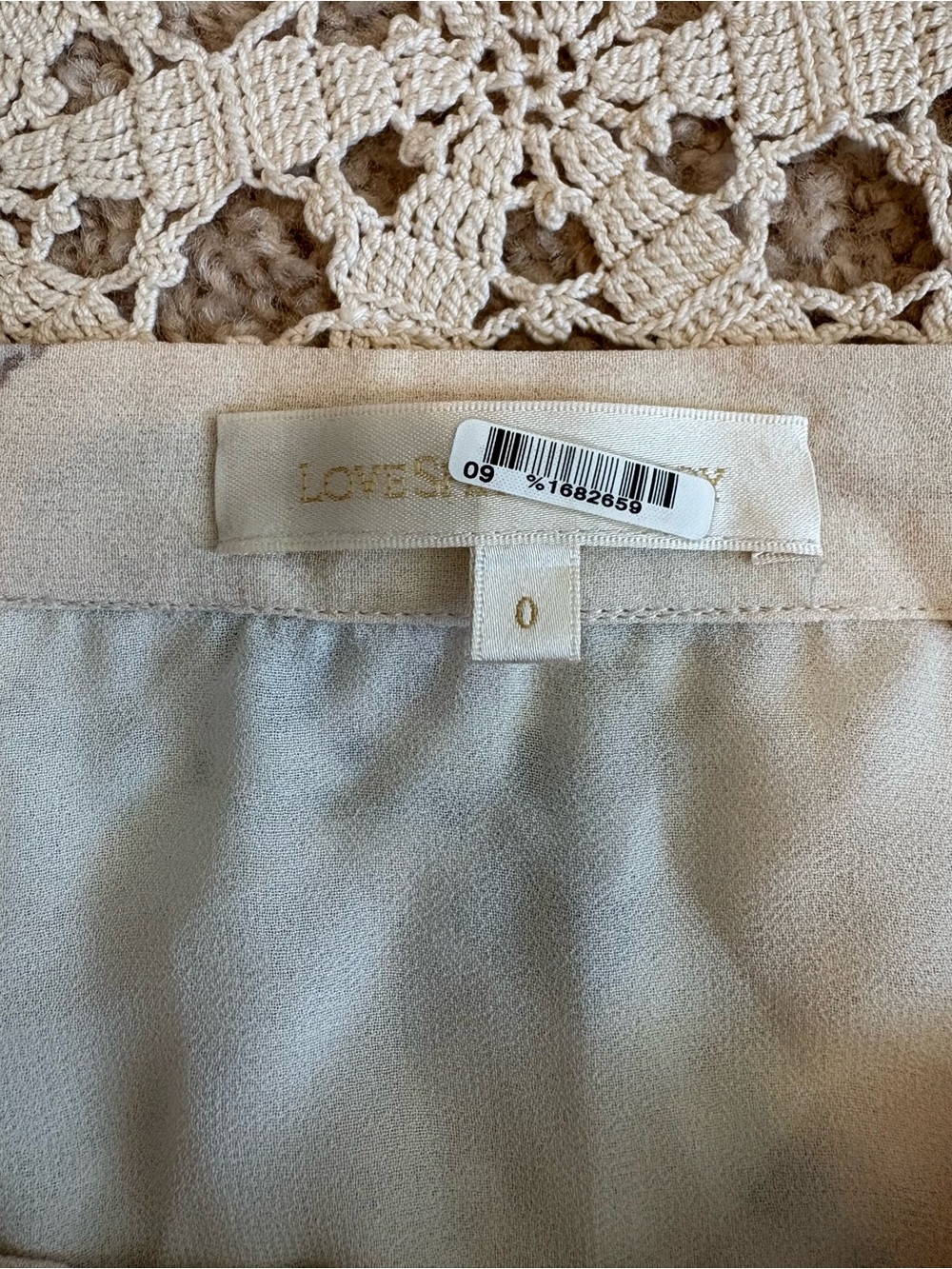 LoveShackFancy Alex Silk Floral Tiered Midi Skirt Size 0 - Picture 7 of 11